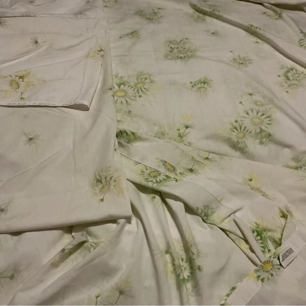 Vintage Springmaid Daisy Sheet Set
